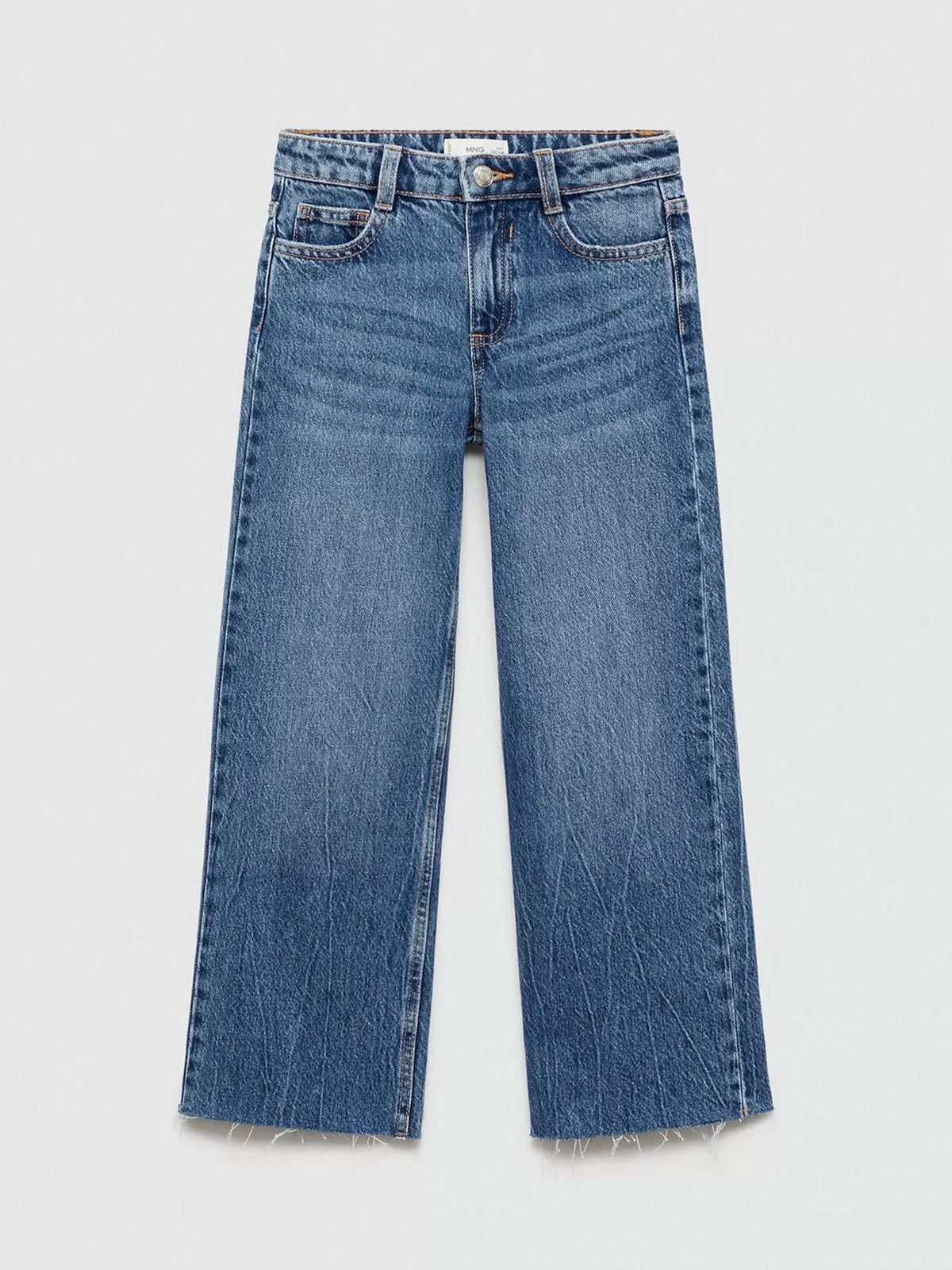 MANGO-Mid Blue-DENIM