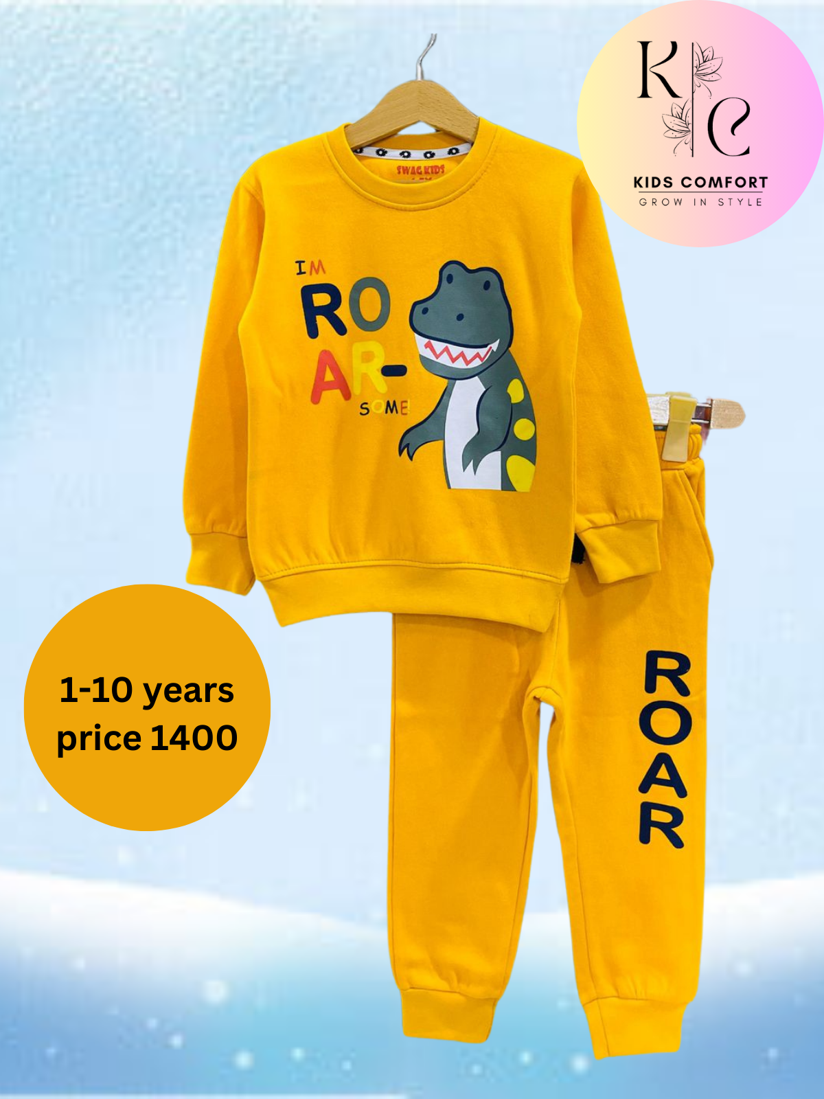 Dino Tracksuit for Kids