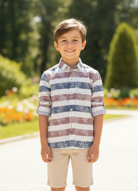 Imported Premium Kids Striped Casual Shirt