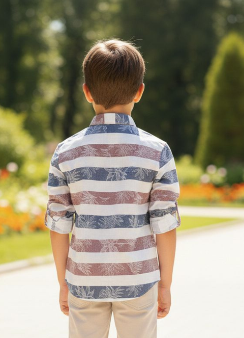 Imported Premium Kids Striped Casual Shirt