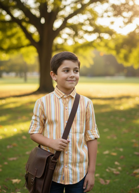 Premium Imported Kids Striped Shirt