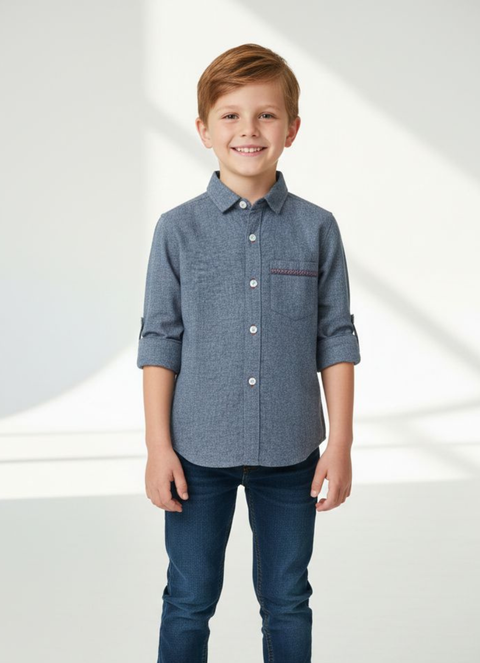 Classic Imported Cotton Shirt for Kids