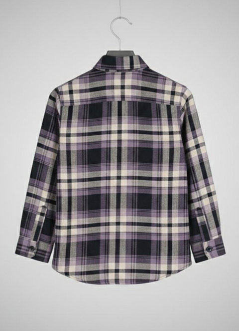 Imported Checkered Cotton Shirt for Kids