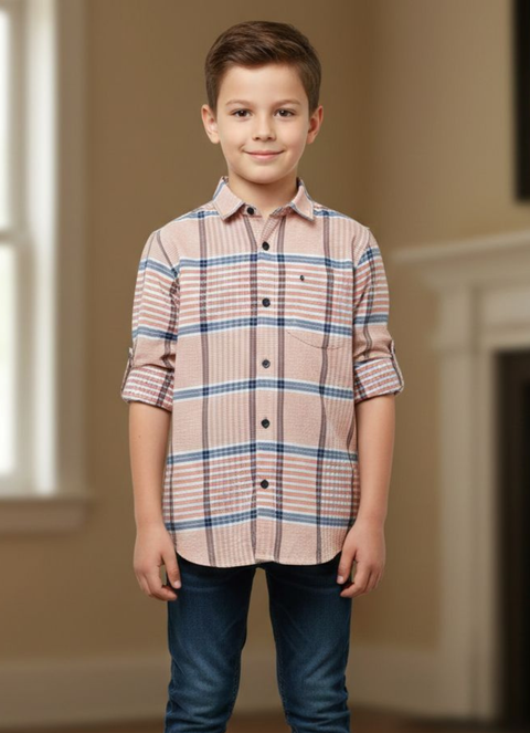 Imported Premium Check Shirt for Kids