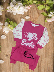 Barbie Kids' Tracksuit Set