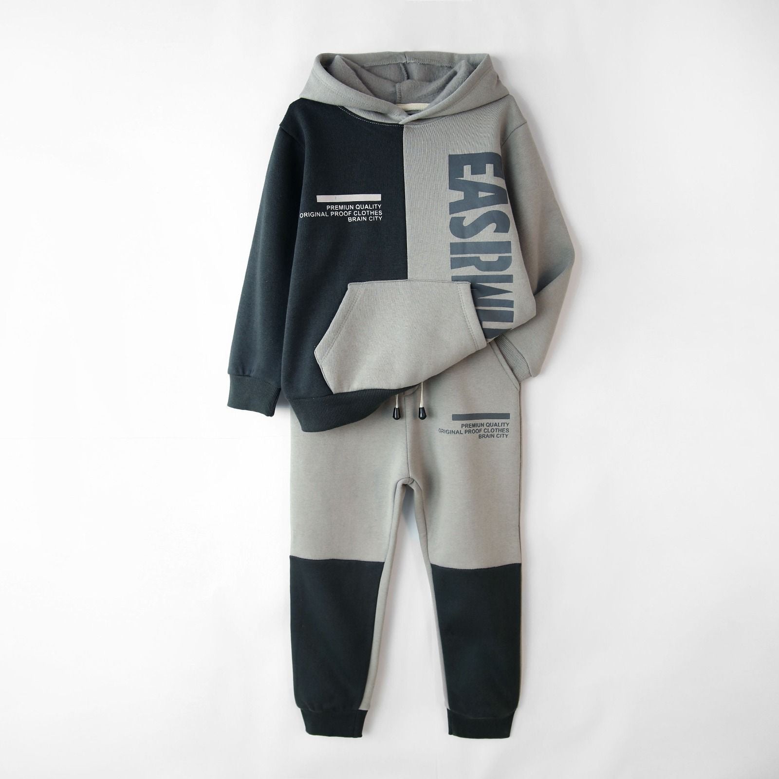 High Quality Panel Fleece Tracksuit