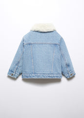 Mango Inside Fur Denim Jacket