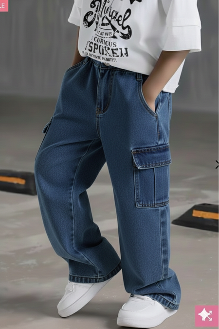 DIESEL-Six Pocket Straight jeans Uni-Sex