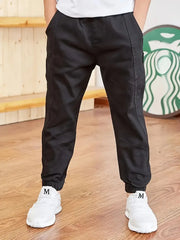 KID JOGGER TROUSER-BLACK