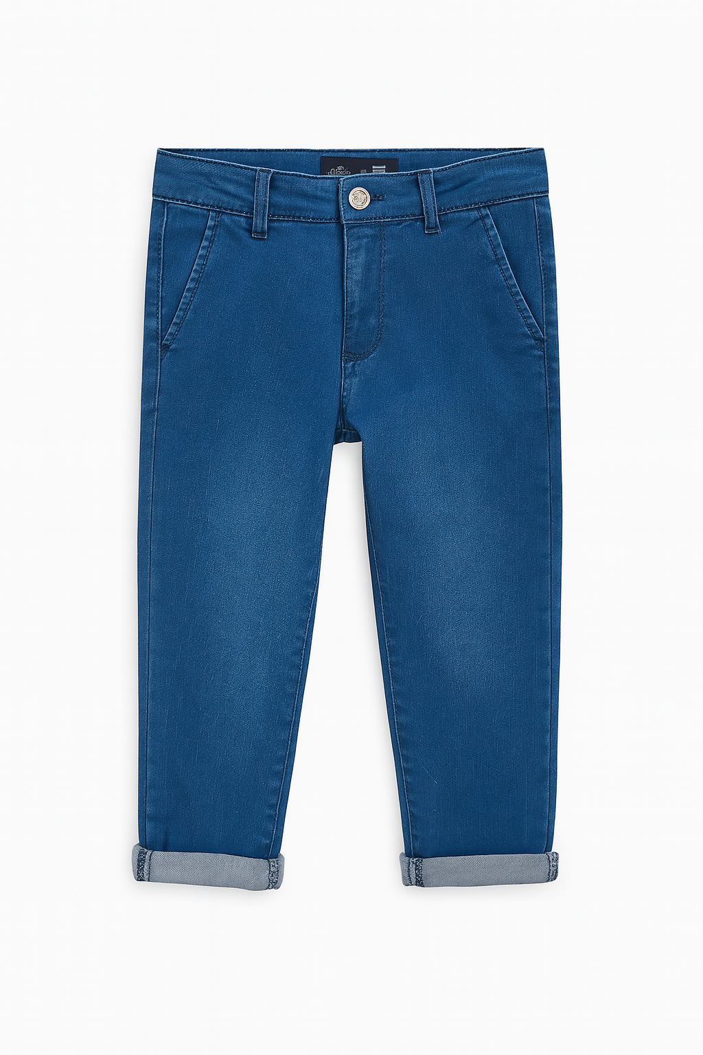 Classic Navy Slim-Fit Jeans