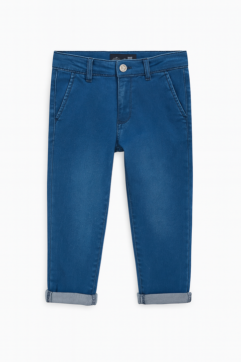 Classic Navy Slim-Fit Jeans