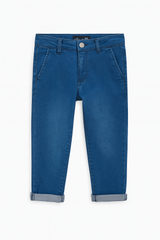 Classic Navy Slim-Fit Jeans