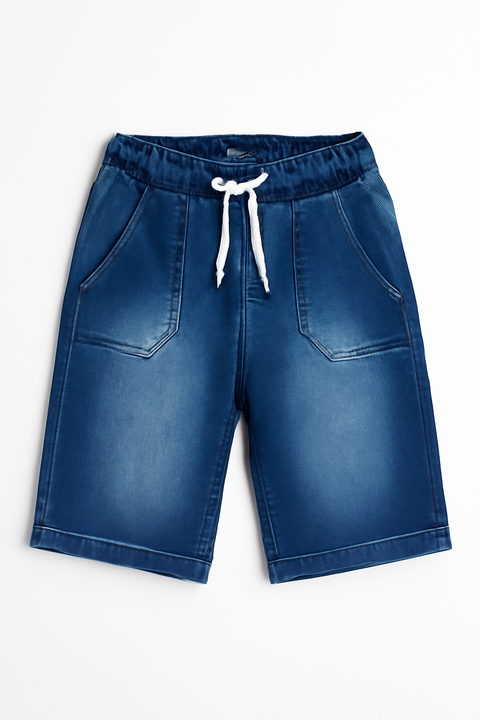 Korean-Denim-Cut-Pocket-Shorts