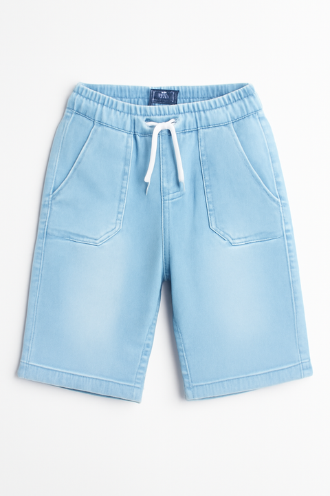 Korean-Denim-Cut-Pocket-Shorts