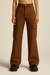 Black Wide Leg Six Pocket Jeans