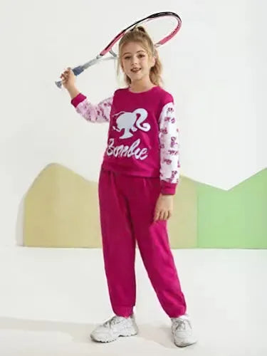 Barbie Kids' Tracksuit Set