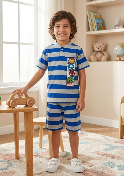 Super Hero Adventures Cotton Summer Tracksuit