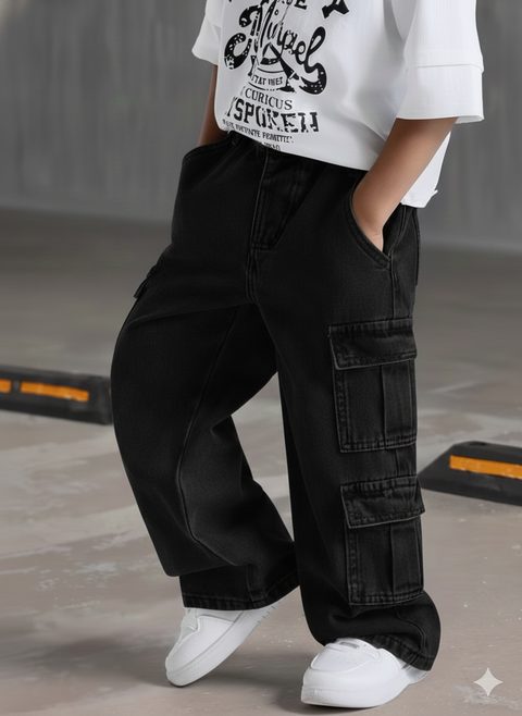 DIESEL-Seven Pocket Straight jeans Uni-Sex