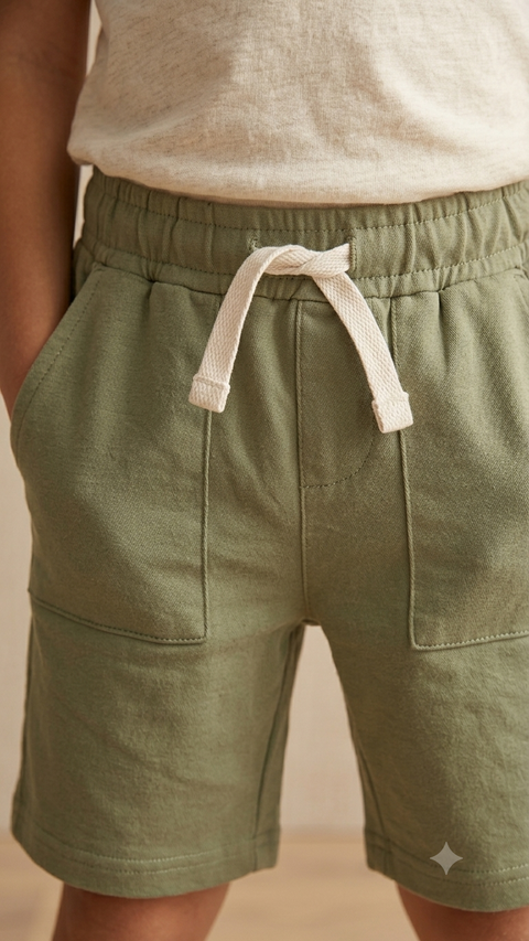 Kids Premium Cotton blended Shorts - Relaxed