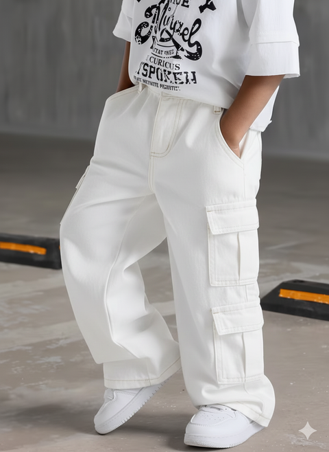 DIESEL-Seven Pocket Straight jeans Uni-Sex