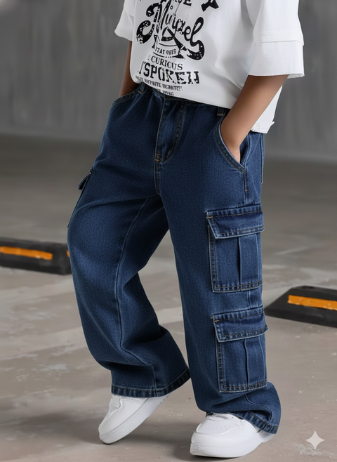 DIESEL-Seven Pocket Straight jeans Uni-Sex