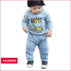 Grey Tiger Tracksuit for Kids