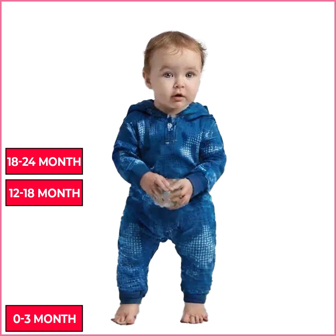 Blue Kids' Tracksuit Set