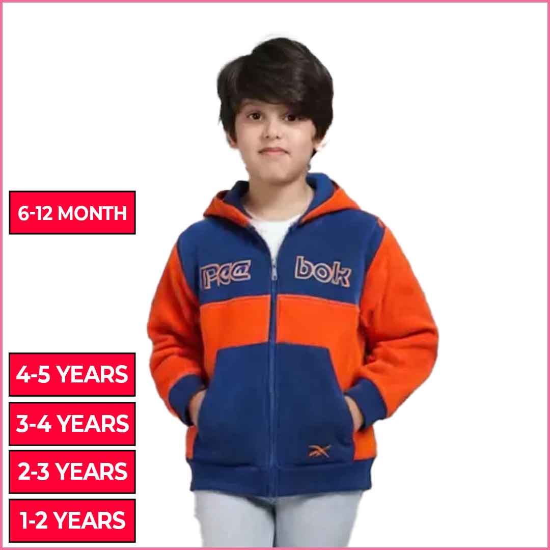 Reebok Zipper Hoodie Jacket for Kids