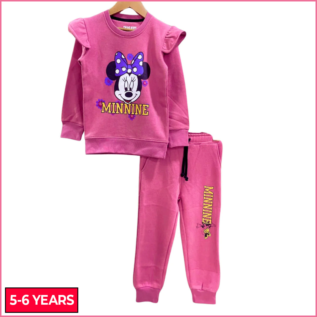 Cutie Minnie Fleece Tracksuit for Kids