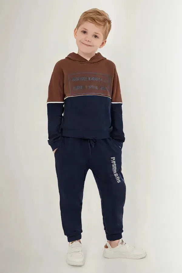 High Quality Panel Fleece Tracksuit