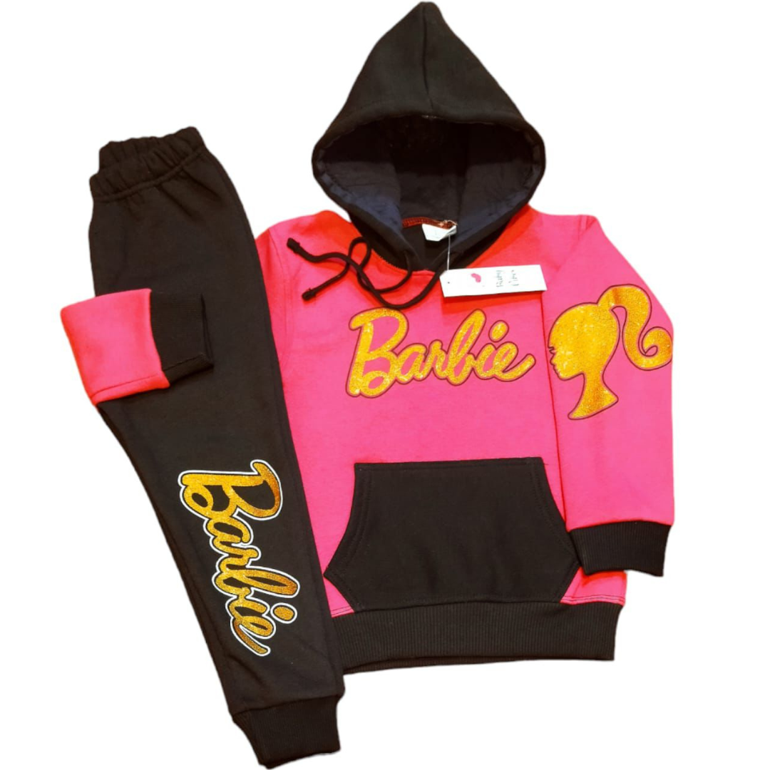 Barbie Girls' Hoodie Tracksuit