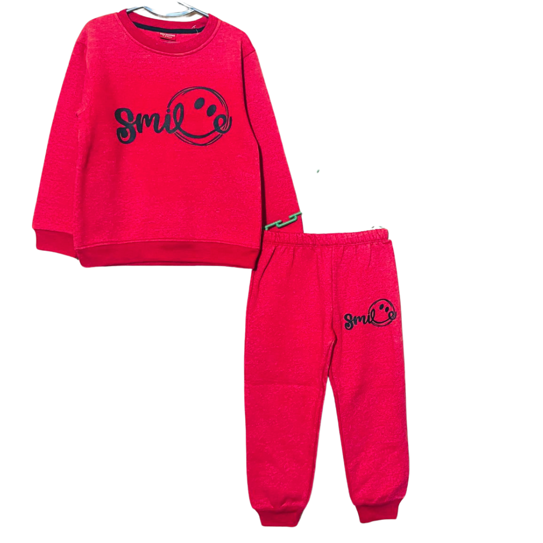 Smile Cozy Fleece Tracksuit