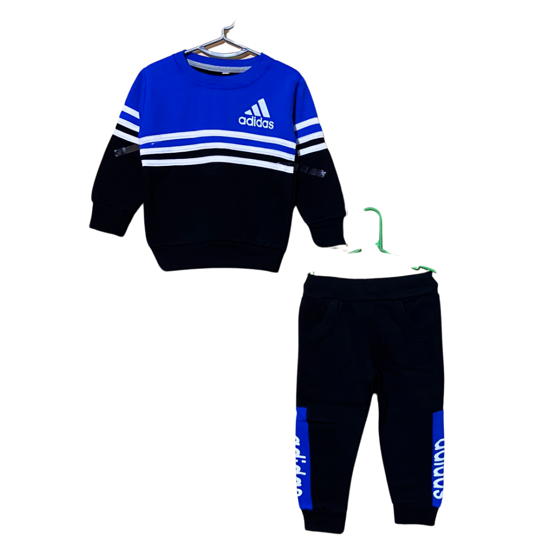 Adidas Kids' Striped Tracksuit Set