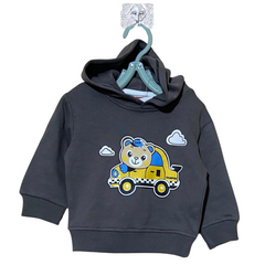 Car-Themed Hooded Tracksuit for Kids