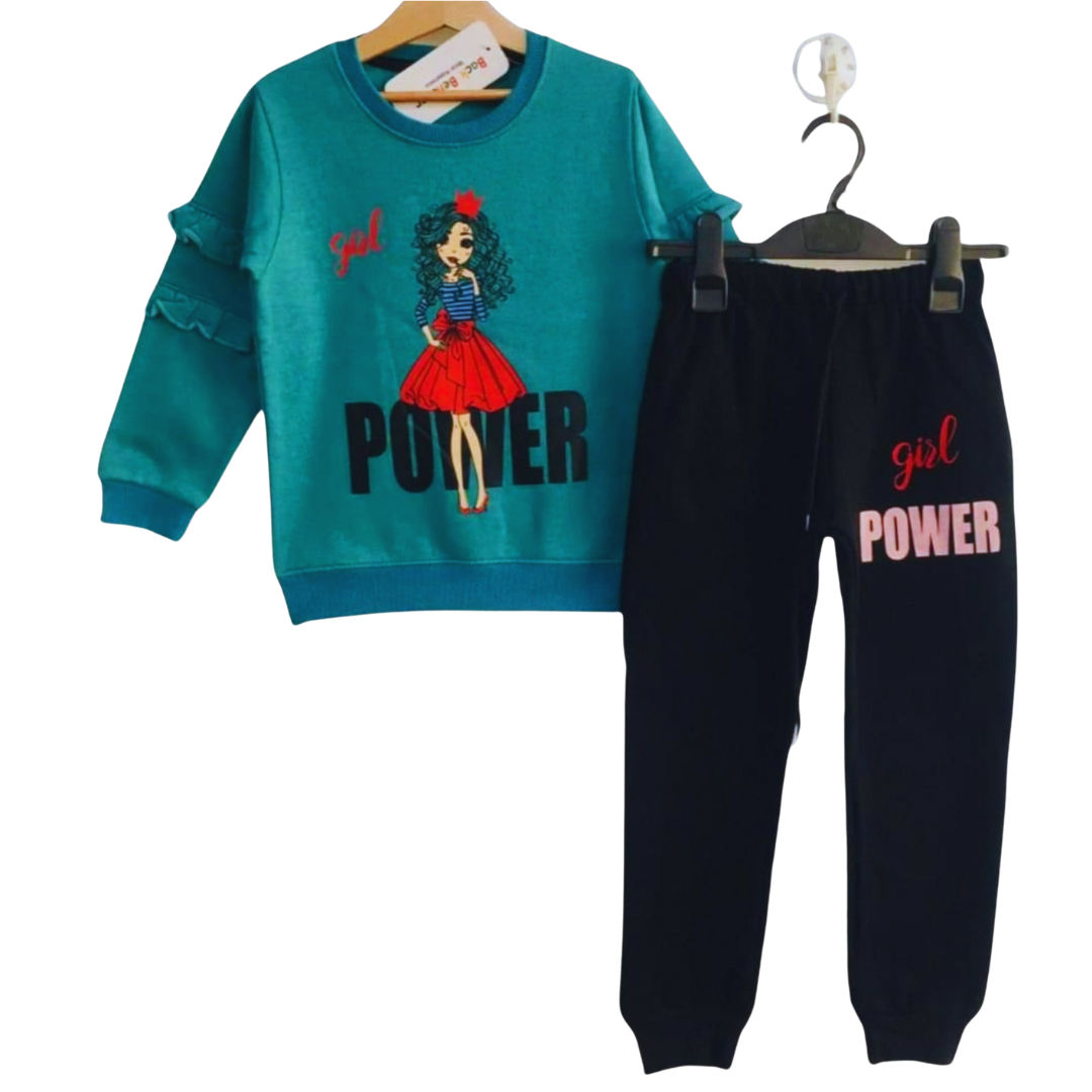 Girls Power Tracksuit for Active Adventures