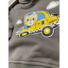 Car-Themed Hooded Tracksuit for Kids