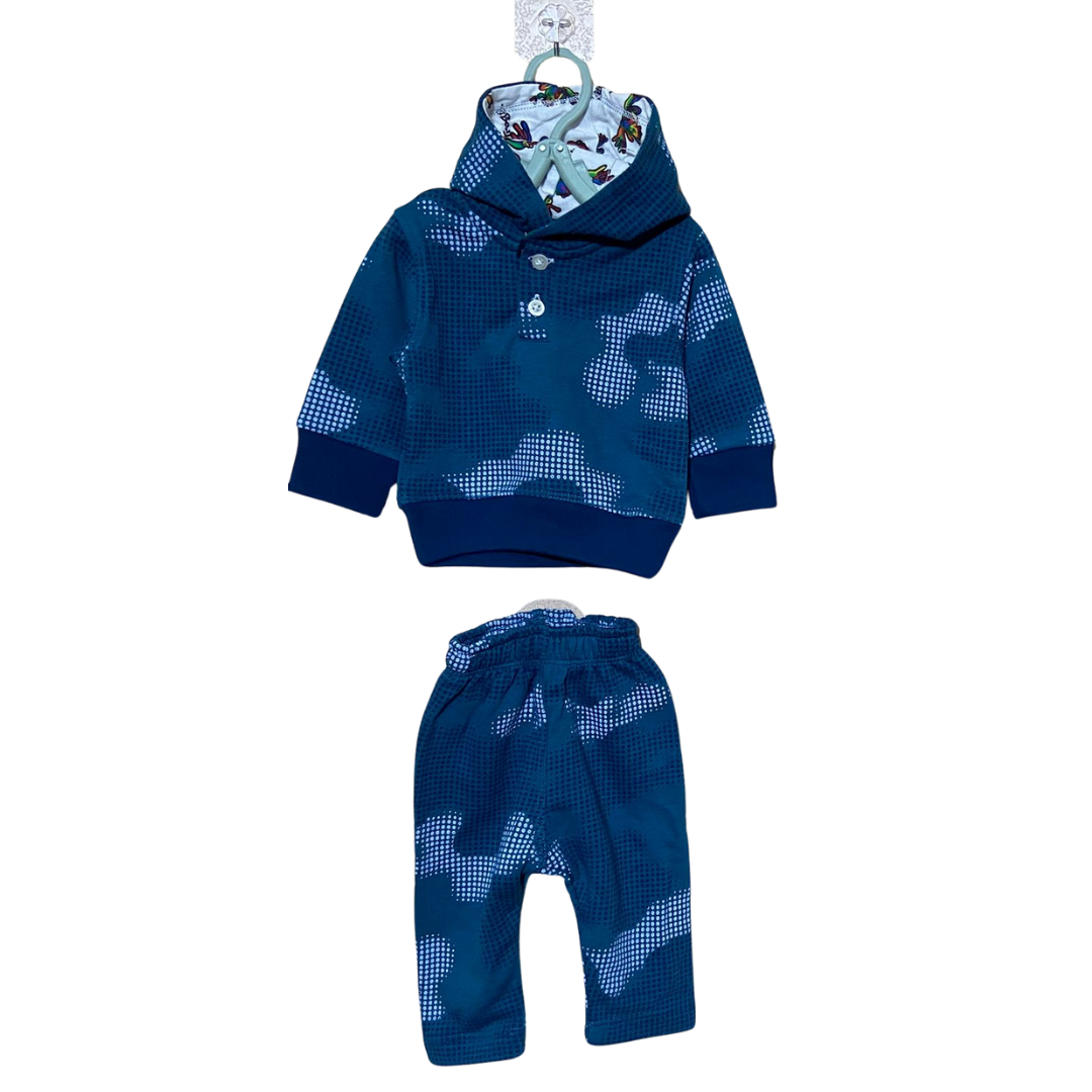 Blue Kids' Tracksuit Set