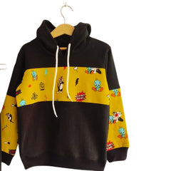 Black Hoodie Tracksuit for Kids