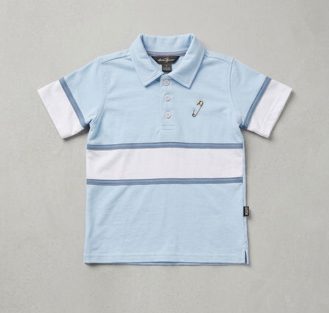 Boys’ Classic Layered-Look Polo