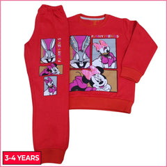 Funny Bunny Sequins Tracksuit for Kids