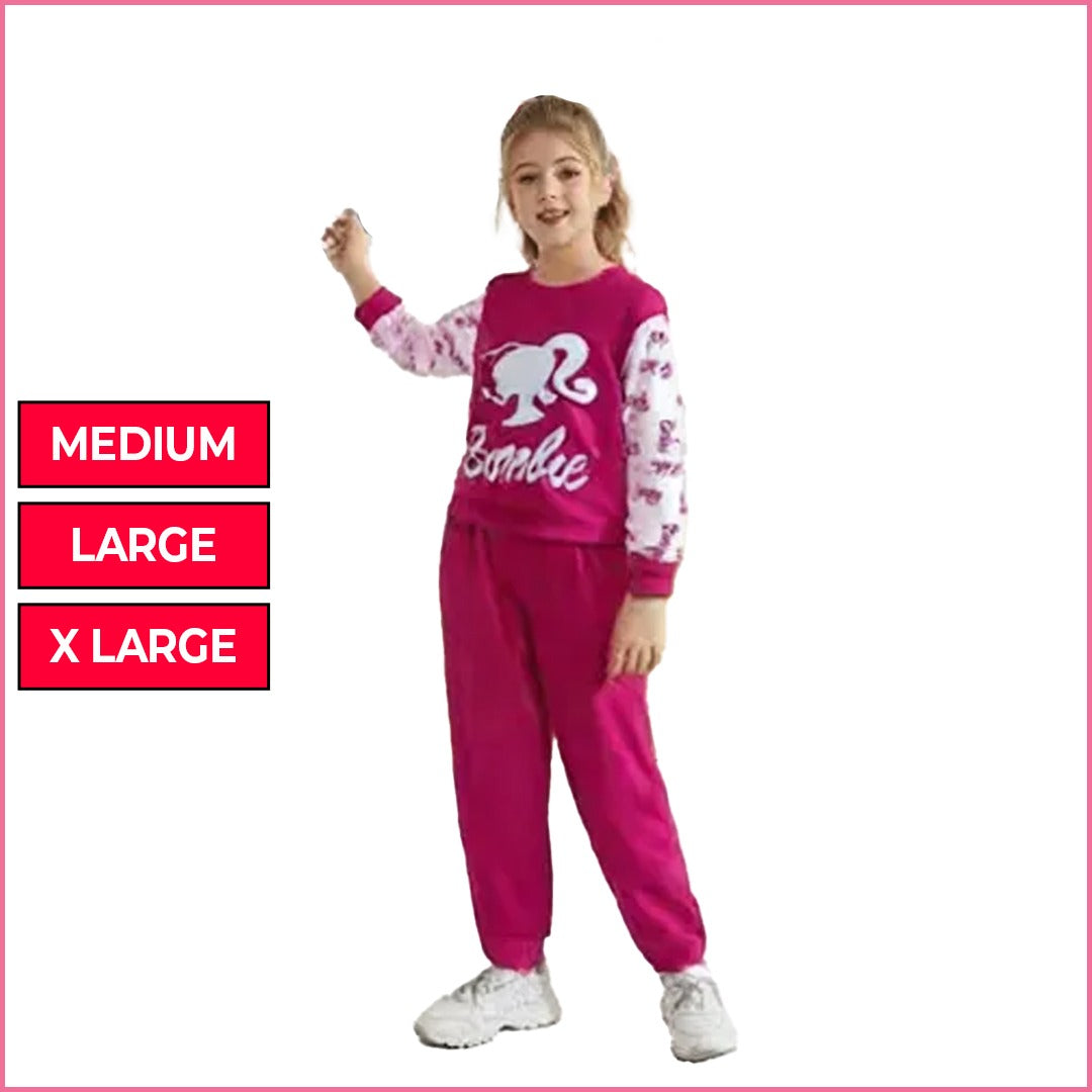 Barbie Kids' Tracksuit Set