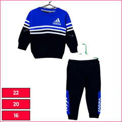 Adidas Kids' Striped Tracksuit Set