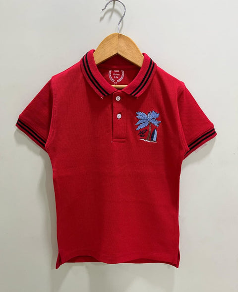 TREE-RED-POLO