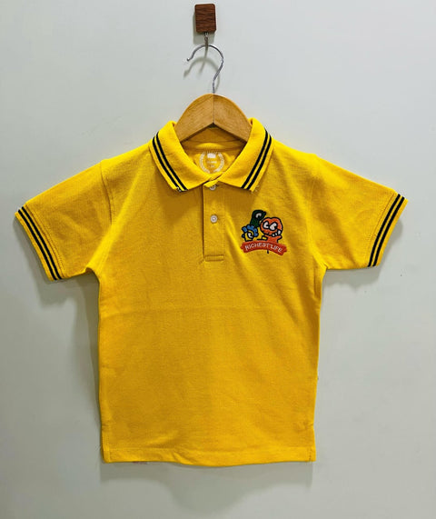 RICHIEST LIFE -YELLOW-POLO