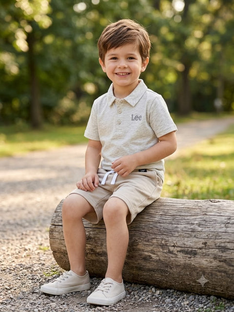 Kids Premium Summer Shorts Set – The Prepster Polo Shorts Set