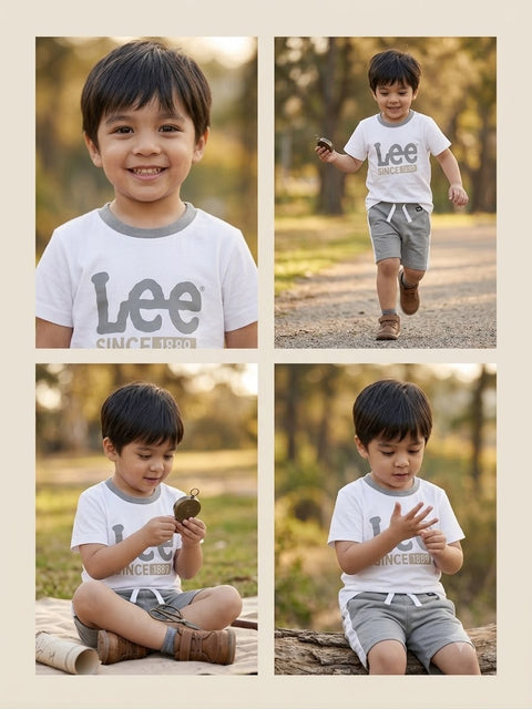Kids Premium Summer Shorts Set – The Gray Apex Sport Set