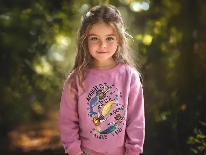 Mermaid Sequence Sweat Shirt