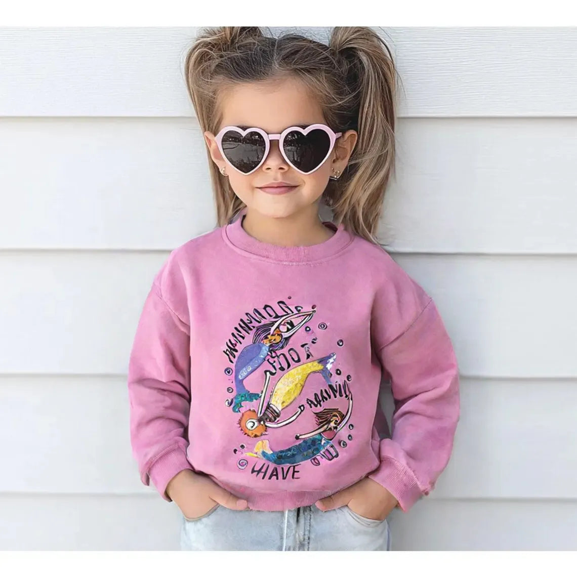 Mermaid Sequence Sweat Shirt