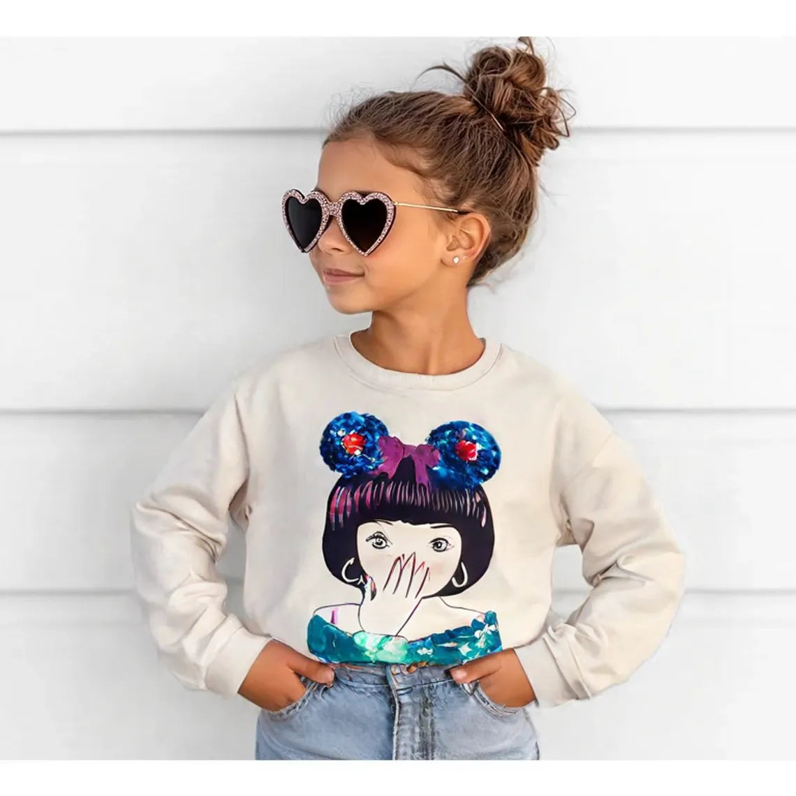 Zara Cute Girls Sweat Shirt