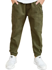 KIDS JOGGER-PANT-OLIVE GREEN